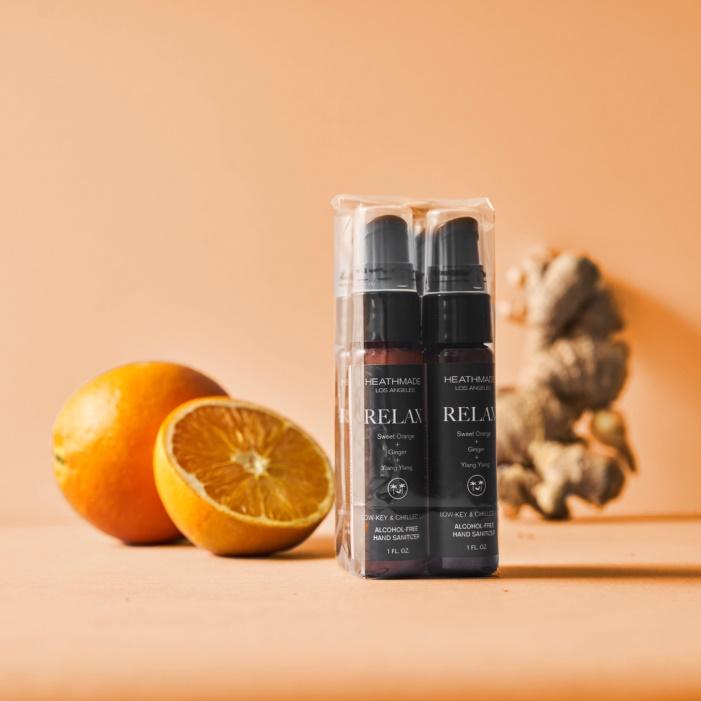 Relax Hand Sanitizer 4-pack