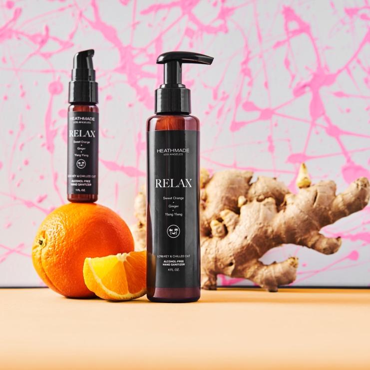 Relax Hand Sanitizer Set