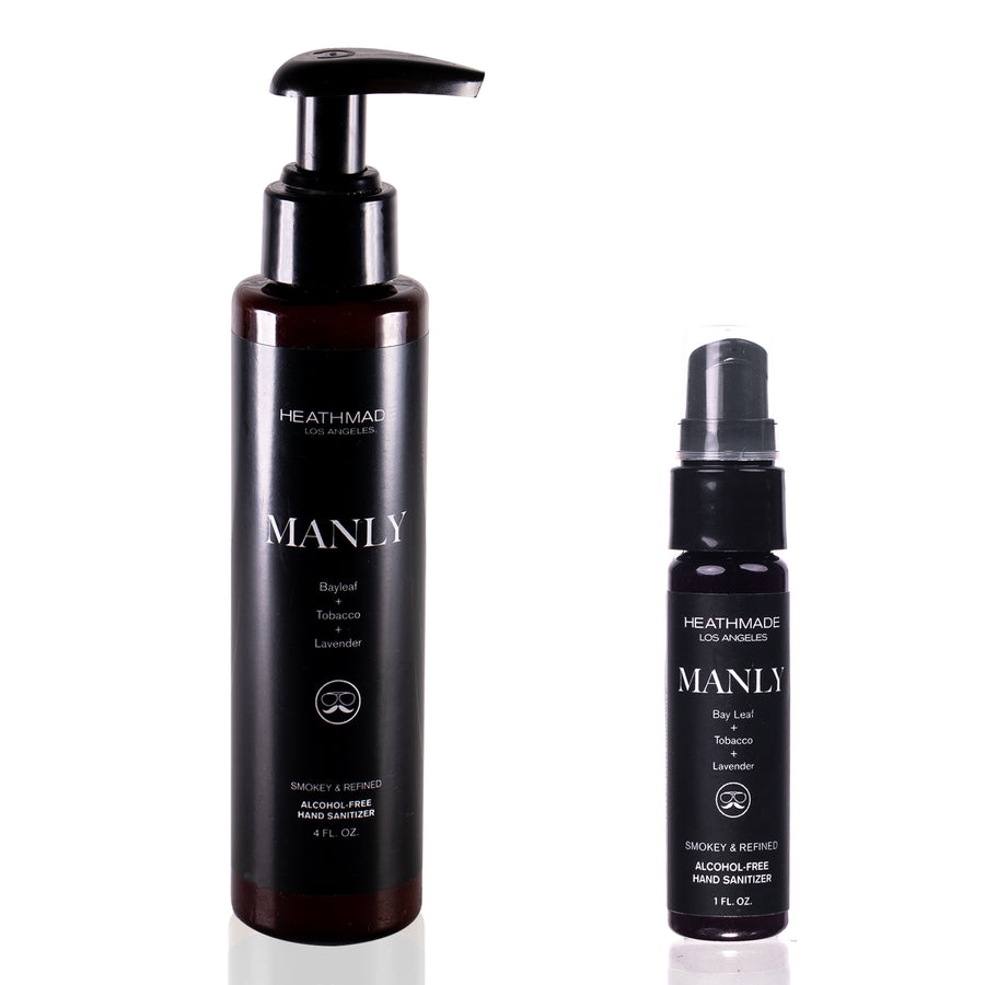 Manly Hand Sanitizer Set